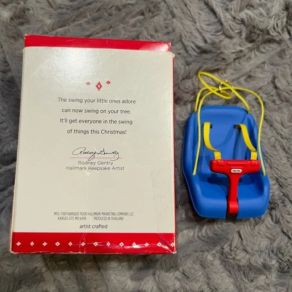 Hallmark Baby's First Swing
Ornament‎ - Blue - Picture 5 of 5